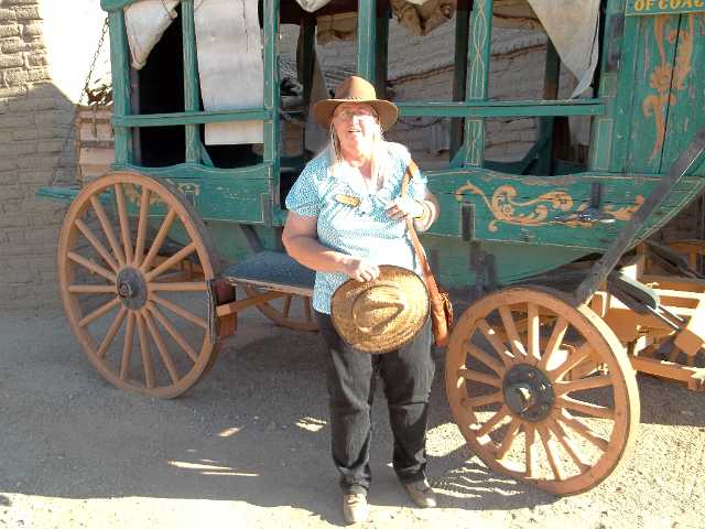 Rusty at Old Tucson Stage